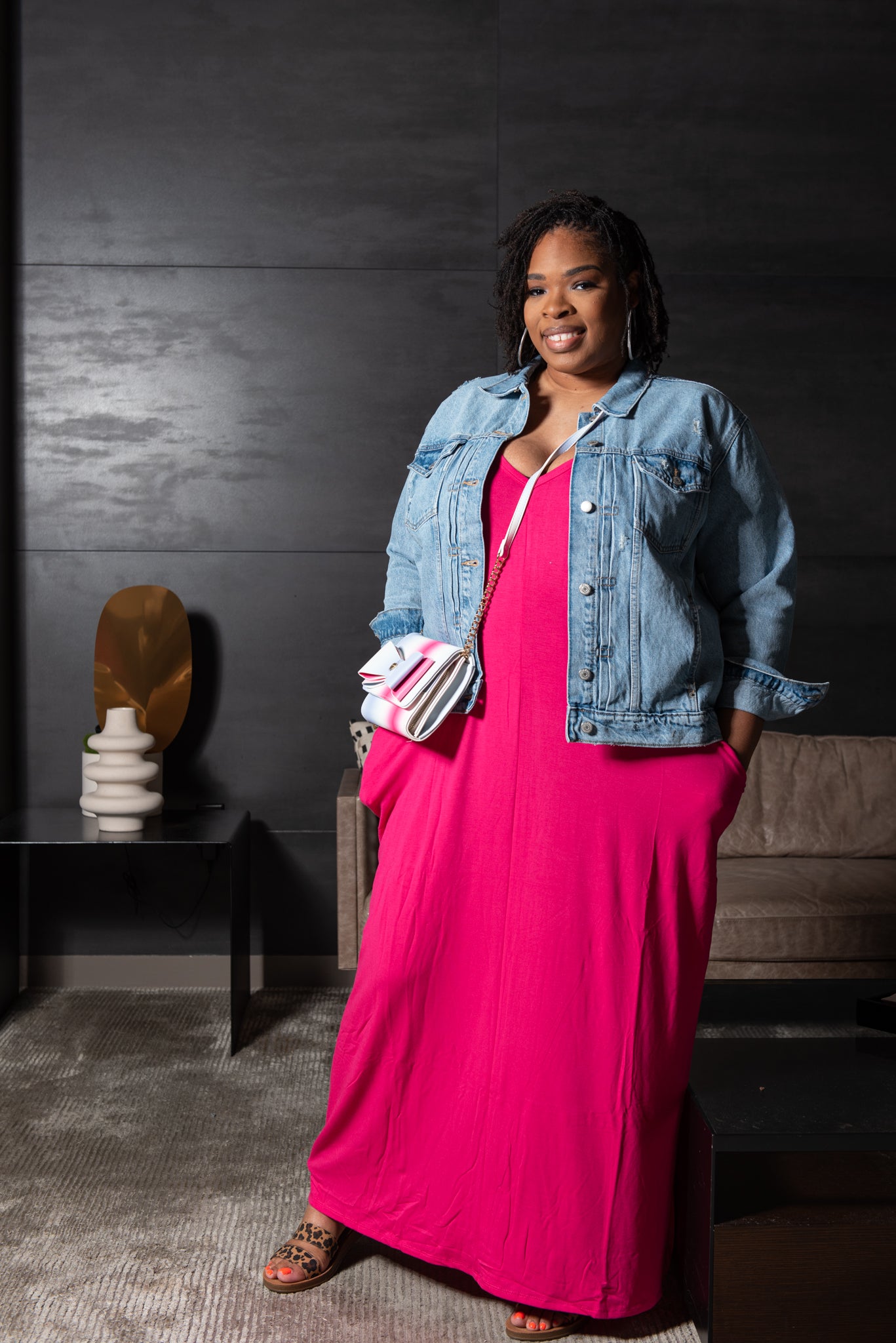 BASIC MAXI (PLUS) - HOT PINK – Shop Jayde's Closet