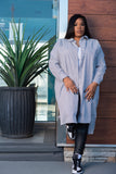 Just A Shirt Dress - Black & White